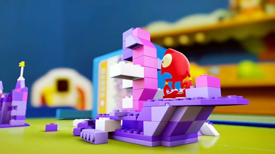 انیمیشن هیولاهای کوچولو - قسمت 30 - اسباب بازی آجری